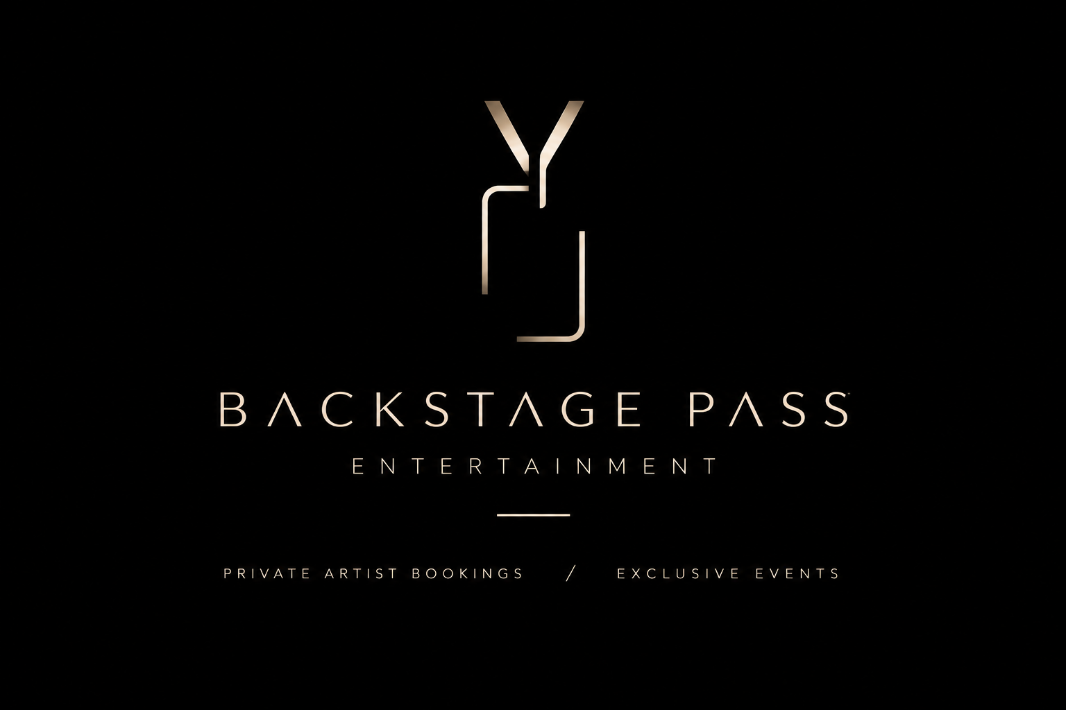 Backstage Pass Entertainment. Private artist bookings. Exclusive events.